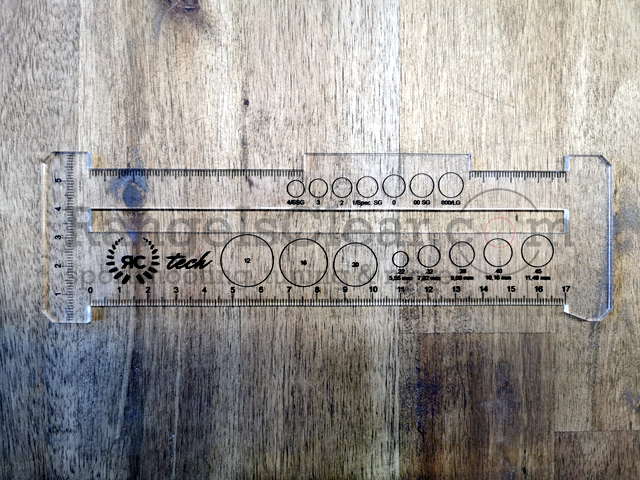 RC Tech IPSC Scoring Overlay & Measurement