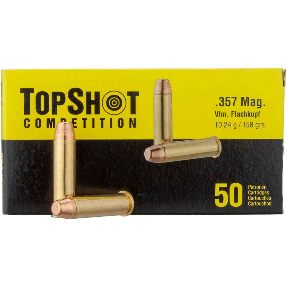 TopShot .357 Magnum FMJ FP - 158grs