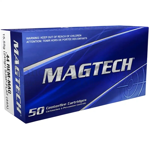 Magtech .44 Magnum SJSPF 240grs #44A