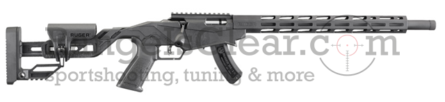 Ruger Precision Rimfire .22lr - 18" - black Ruger Precision Rimfire .22lr - 18" - black