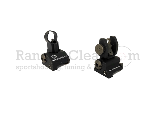 PriMounts Flip Up Sights Kit AR15 Picatinny PriMounts Flip Up Sights Kit AR15 Picatinny