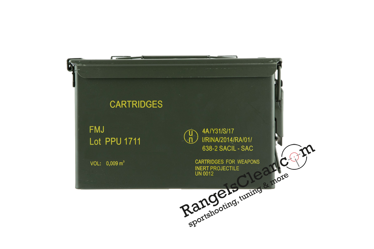 PPU .223 Rem 62grs FMJ-BT - 600 Schuss NATO Kiste PPU .223 Rem 62grs FMJ-BT - 600 Schuss NATO Kiste