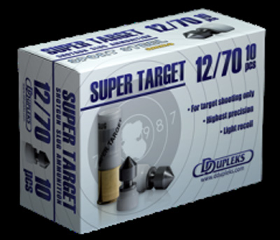 DDupleks Super Target 12/70 Slugs 25g 10 Schuss DDupleks Super Target 12/70 Slugs 25g 10 Schuss