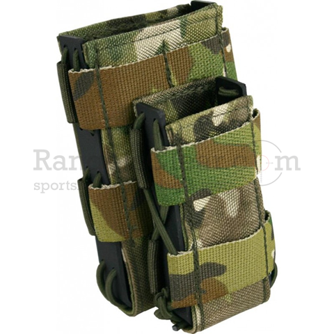 Zentauron Schnellziehtasche M4 Duo - Multicam