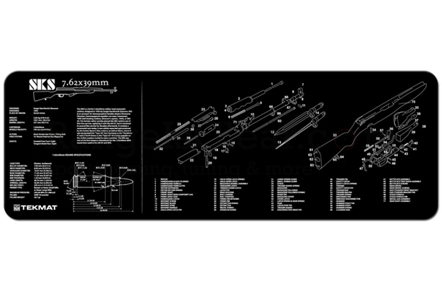 TekMat Rifle Cleaning Mat - SKS