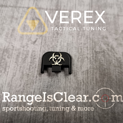 Verex Glock Backplate DualTone - Biohazard Verex Glock Backplate DualTone - Biohazard