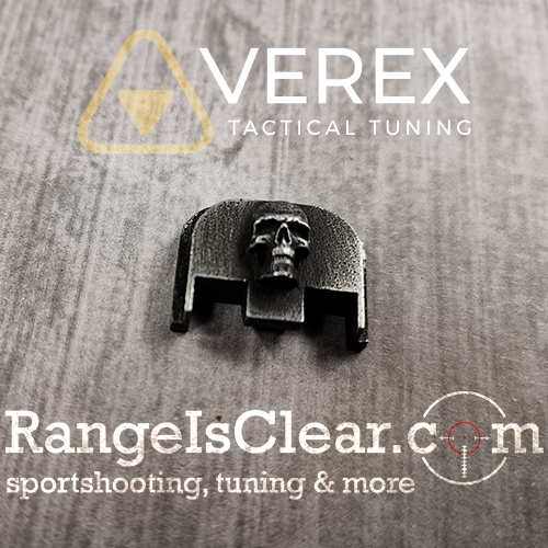 Verex Glock 3D Backplate - Skull Verex Glock 3D Backplate - Skull