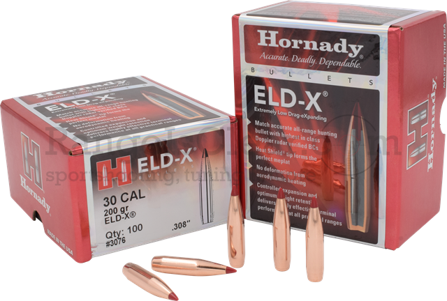 Hornady Bullets ELD-X .30/.308 - 200 grs