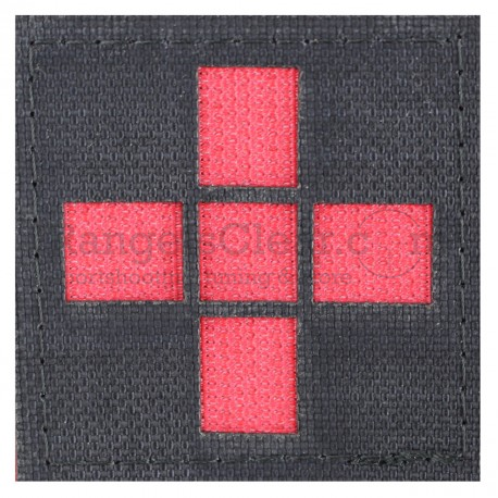 Zentauron Rot Kreuz / Medic Patch - Schwarz/Rot