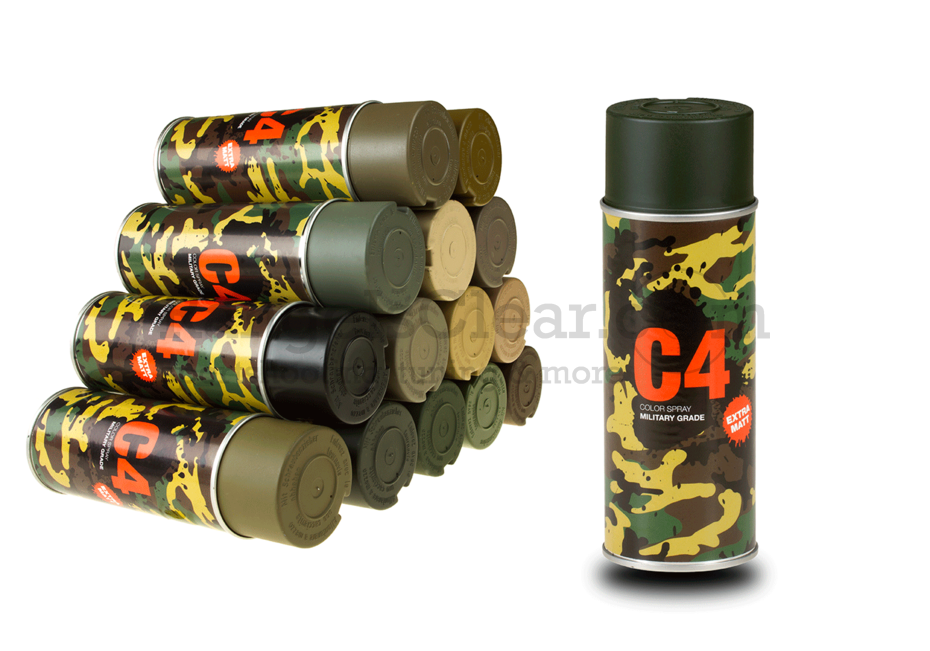 C4 Mil Grade Color Spray RAL 6007