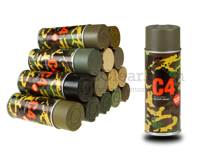 C4 Mil Grade Color Spray RAL 7013