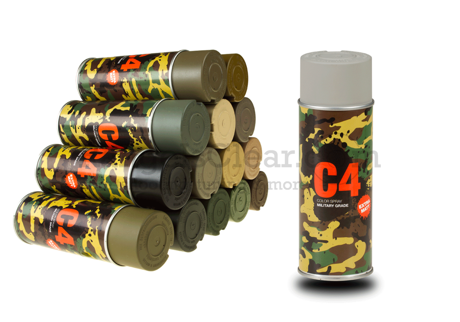 C4 Mil Grade Color Spray RAL 7030