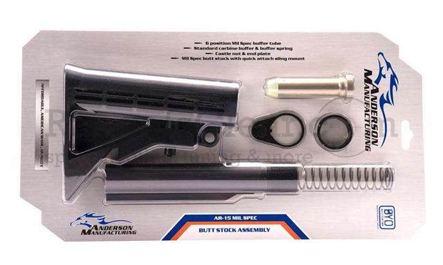 Anderson Arms AR15 Carbine Stock MilSpec Kit