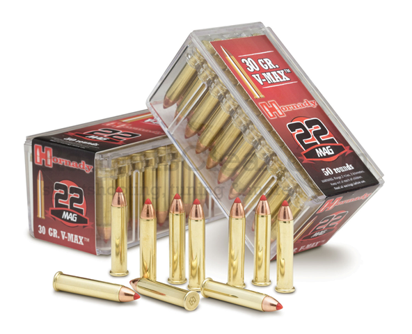 Hornady .22 WinMag 30grs V-Max