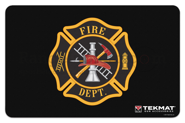 TekMat Gun Cleaning Mat - Fireman Crest