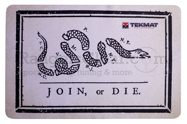 TekMat Gun Cleaning Mat - Join Or Die Flag