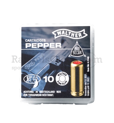 Walther NC-Knallpatronen 8mm P.A.K. Walther NC-Knallpatronen 8mm P.A.K.