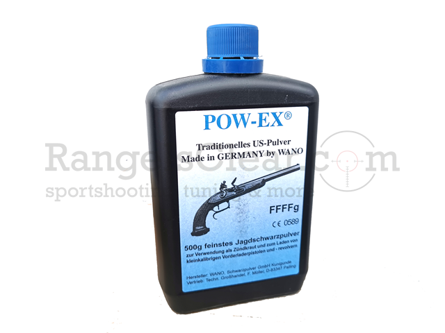 Pow-Ex Jagdschwarzpulver FFFFg - 0,5 kg