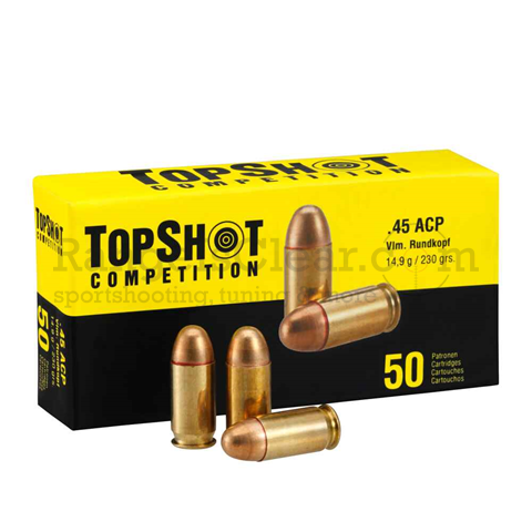 TopShot Competition .45 ACP FMJ 230grs