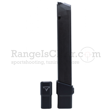 Taran Tactical Base Pad Glock 9mm +10 BLACK Taran Tactical Base Pad Glock 9mm +10 BLACK