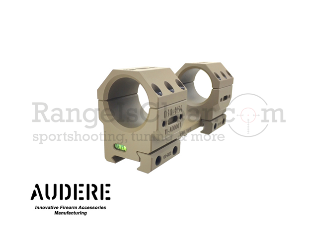 Audere Adversus Gen II D34mm H38mm 20MOA FDE