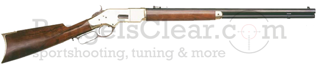 Uberti 1866 Sporting Rifle 24 1/4" 45 Colt Wood 3