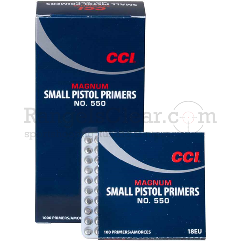 CCI Primer 550 Small Pistol Magnum