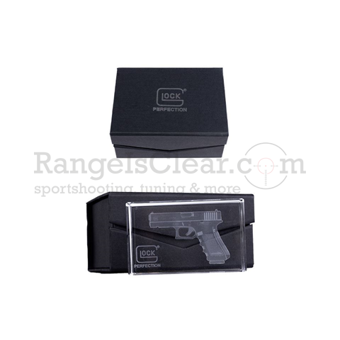 Glock Briefbeschwerer Hologramm