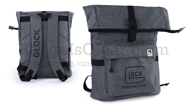 Glock Rucksack Courier Style Melange Grey