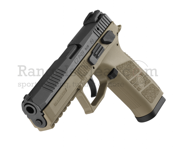 CZ P-09 Tactical FDE 9x19 Decocking + Safety