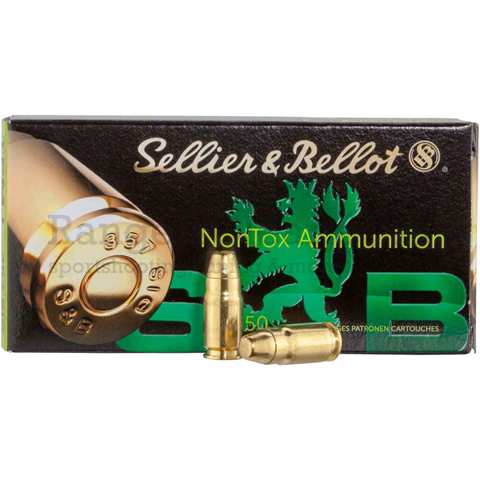 S&B .357 Sig TFMJ NonTox 140grs