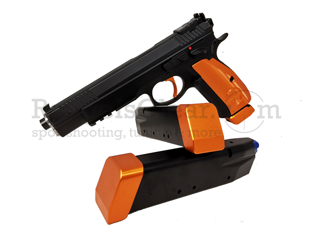 CZ 75 Taipan ORANGE 9x19 - 6" Single Action CZ 75 Taipan ORANGE 9x19 - 6" Single Action