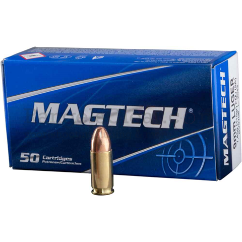 Magtech 9mm 115 grs FMJ #9A