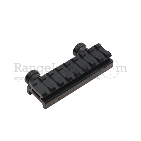 AR Flat-Top 8 Slot Riser Picatinny Rail - H 13mm AR Flat-Top 8 Slot Riser Picatinny Rail - H 13mm