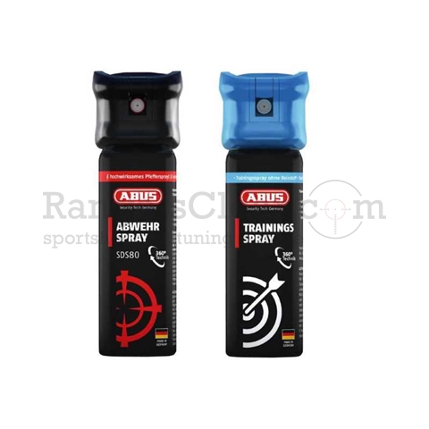 ABUS SDS80 Pfefferspray inkl. Trainingsspray 45ml ABUS SDS80 Pfefferspray inkl. Trainingsspray 45ml