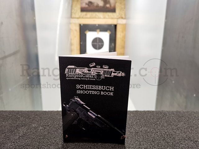 RangeIsClear Schiessbuch / Shooting Book