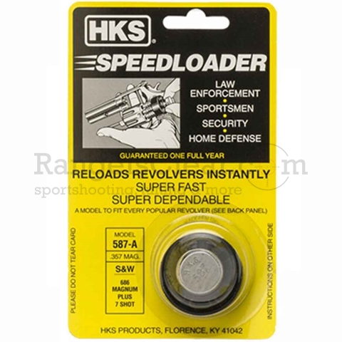 HKS Speedloader Mod. 587-A .38 spec. / .357 Magnum