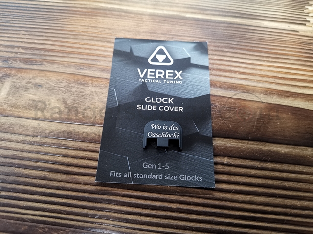 Verex Glock Backplate - Wo is des Oaschloch ?