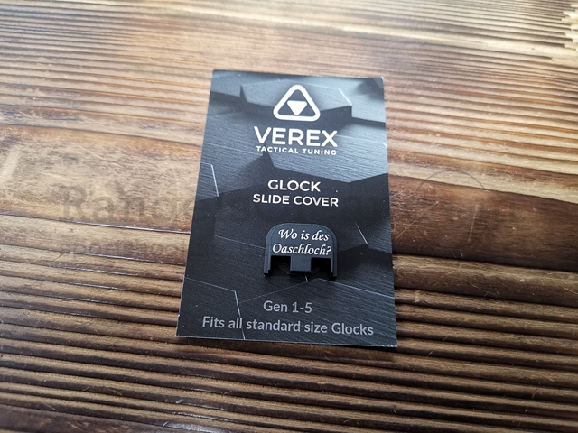 Verex Glock Backplate - Wo is des Oaschloch ? Verex Glock Backplate - Wo is des Oaschloch ?