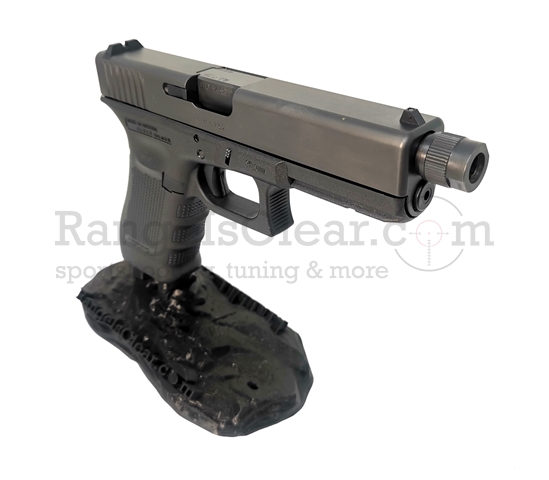 Glock 17 Gen 4 mit Gewindelauf M13,5x1 Links