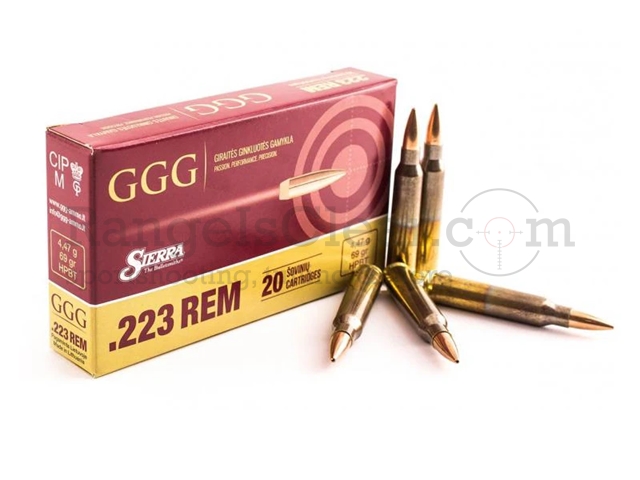 GGG Match .223 Rem HPBT SMK - 69grs