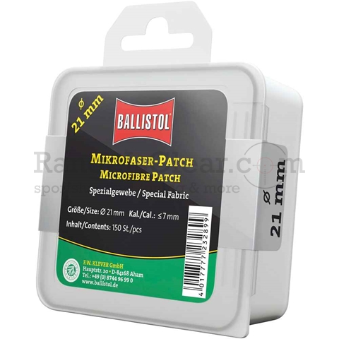 Ballistol Microfaser Patch D=21mm - 150 Stk.