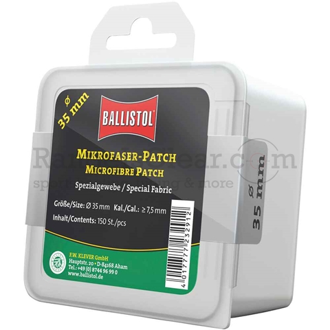 Ballistol Microfaser Patch D=35mm - 150 Stk.
