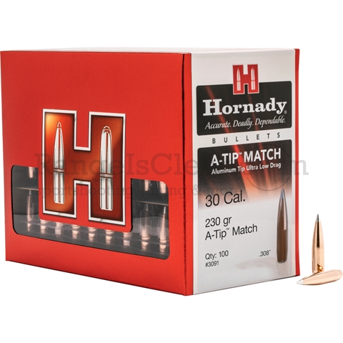 Hornady Bullets A-Tip Match .30/.308 - 230 grs