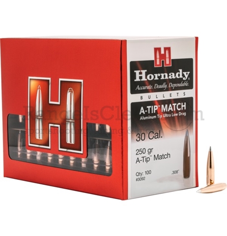 Hornady Bullets A-Tip Match .30/.308 - 250 grs