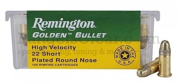 Remington Golden Bullet .22 Short HV 100 Stk. Remington Golden Bullet .22 Short HV 100 Stk.