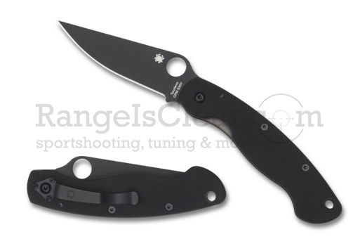 Spyderco Military G-10 Black/Black #C36GBK