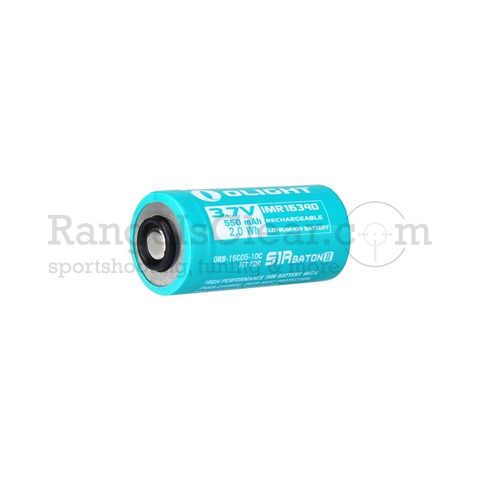 Olight Battery IMR16340 for S1R Baton II - 550 mAh Olight Battery IMR16340 for S1R Baton II - 550 mAh