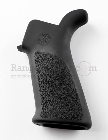 Hogue AR-15 Pistol Grip Rubber Black no Grooves