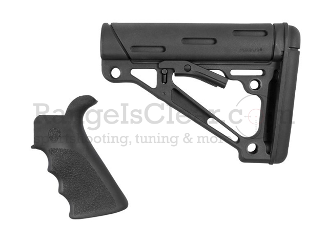 Hogue AR15 Stock & Grip MilSpec - Black